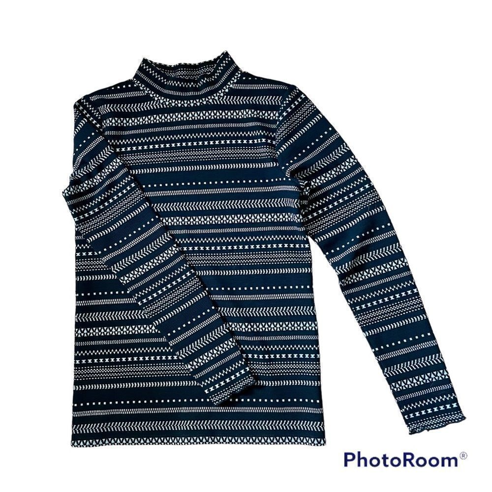 LOFT New Mock Neck Top